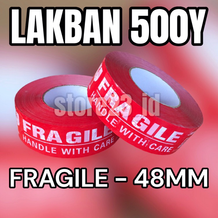 

KODE P75F ISOLASI FRAGILE 48MM X 5Y LAKBAN FRAGILE 48MM X 5YARD LAKBAN FRAGILE JUMBO 48 MM X 5 Y