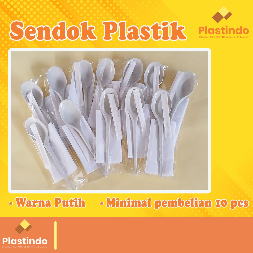 Sendok Set Plastik Tisu Tusuk Gigi / Set Sendok Plastik Murah / Sendok Katering / Sendok Catering