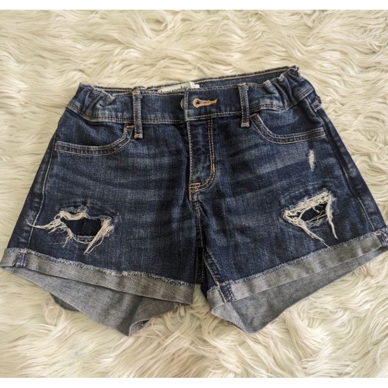 Preloved excellent condition Abercrombie&Fitch girl short denim size 9/10