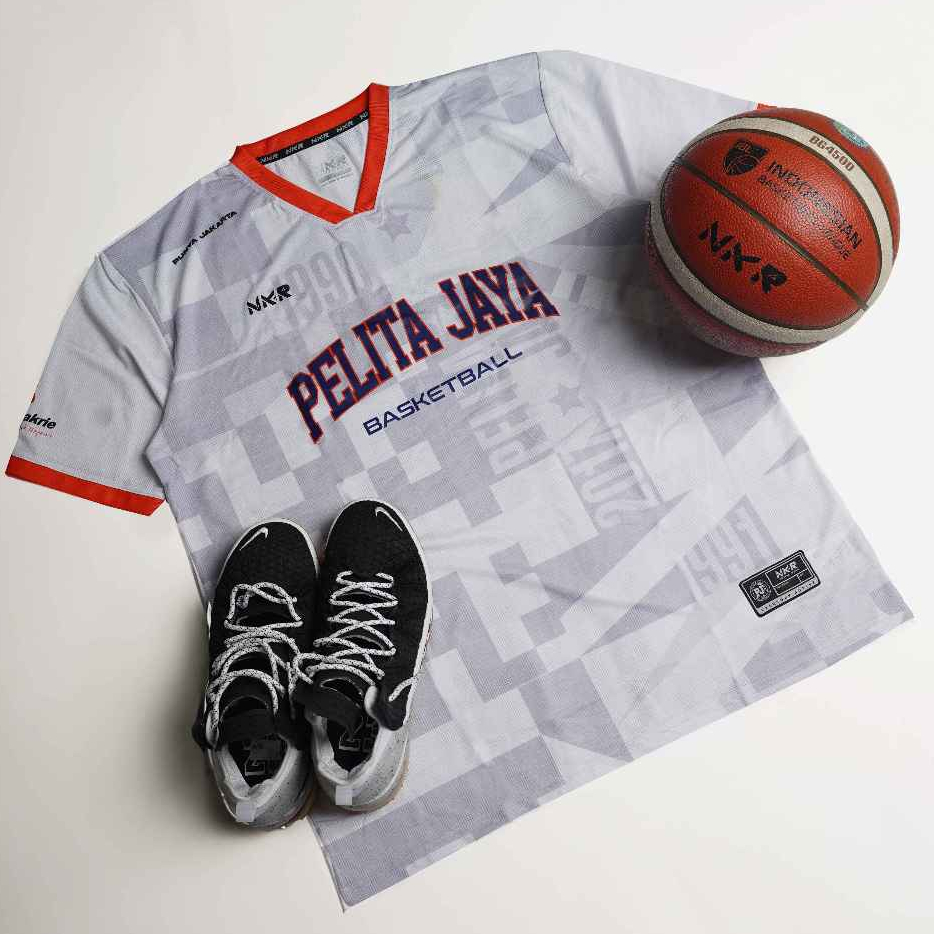 Nakara - Shooting Shirt Pelita Jaya Bakrie Basketball - SS 2024 - White