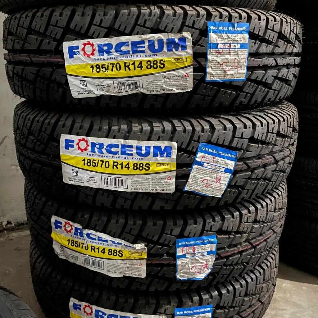 FORCEUM A/TZ R 185 70 R14 BAN RAGI KASAR AVANZA, XENIA |BAN MOBIL RING 14 KEMBANG SEMI KASAR