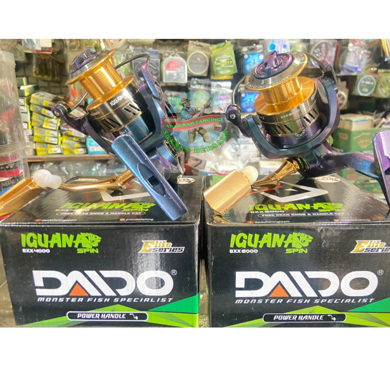 Reel Daido Iguana Power Handle 4000 6000 Elite Series