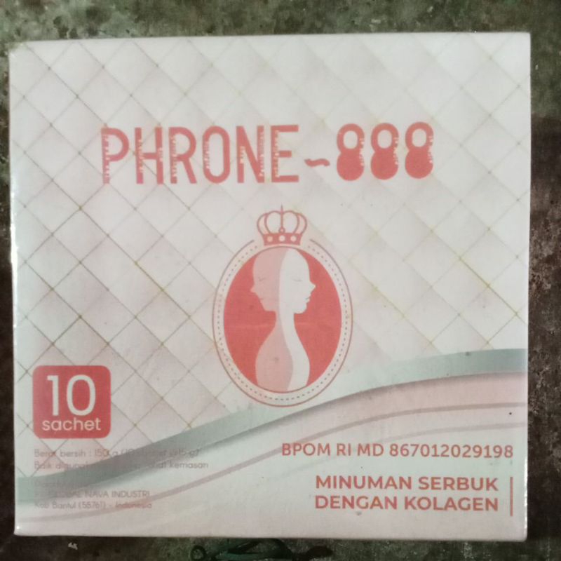 

Phrone 888 minuman Collagen isi 10sachet 150g