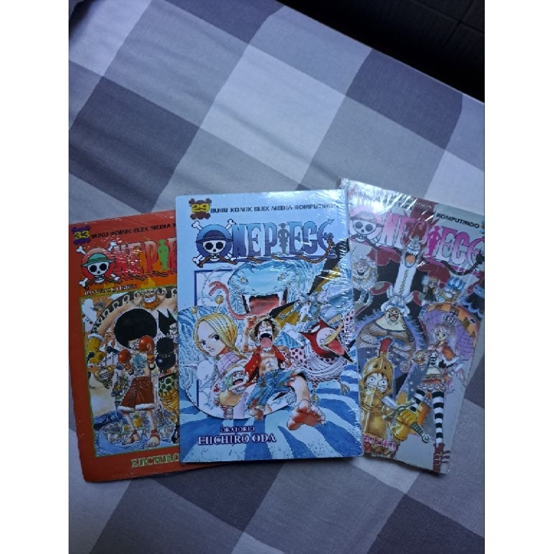 

Komik ONE PIECE 3 SET ( vol. 29,33,47) MASIH SEGEL