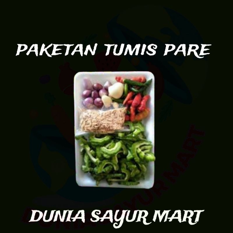 

paketan tumis pare