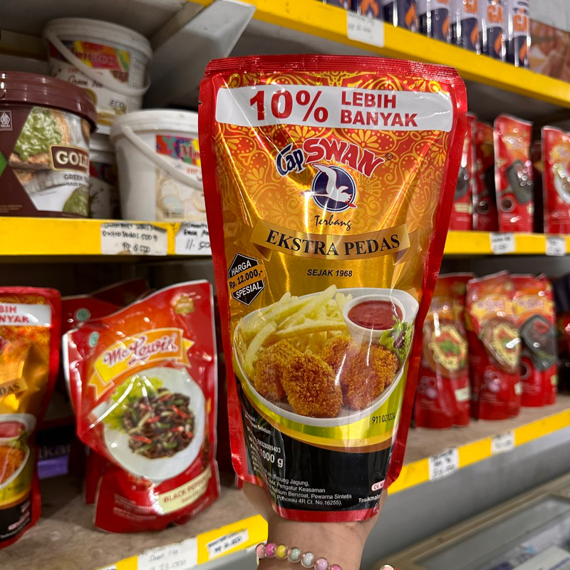 

Cap awan sambal Extra pedas 1kg