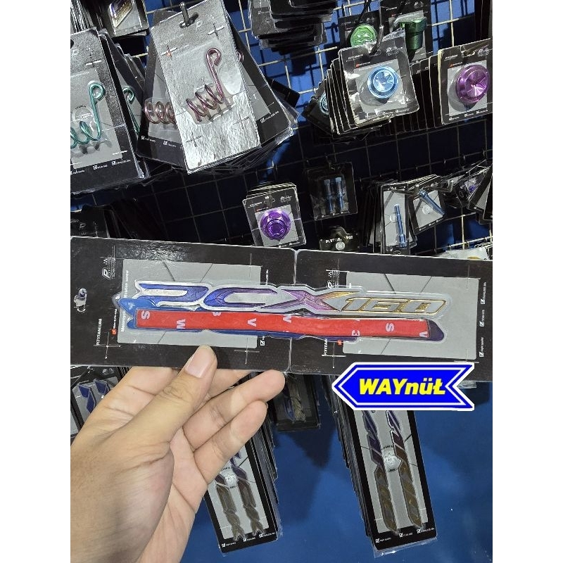 Emblem body Pcx 160 titanium