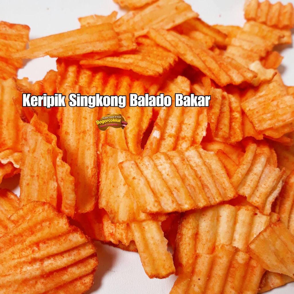 

Keripik Singkong Balado Bakar 500gr