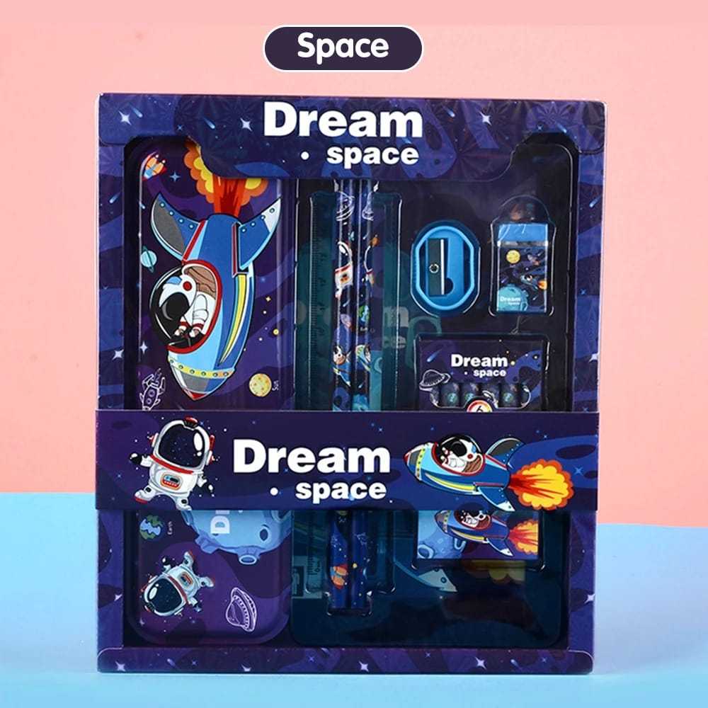 

Study Set Stationary Pensil set paket alat tulis sekolah karakter 8015