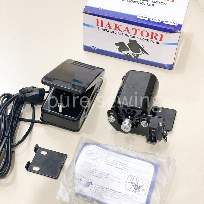 Dinamo Mesin Obras Hakatori untuk Mesin Obras Singer 81a1 / Dinamo Obras Terbalik