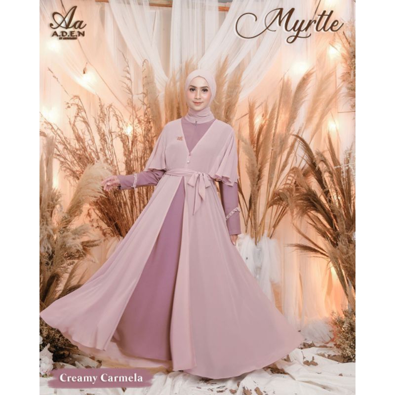 Myrtle set dress aden hijab//promo aden mom & kids