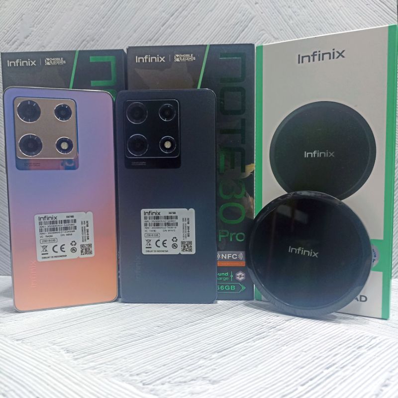 Infinix Note 30 Pro 8/256 GB Handphone Second Bekas Fullset