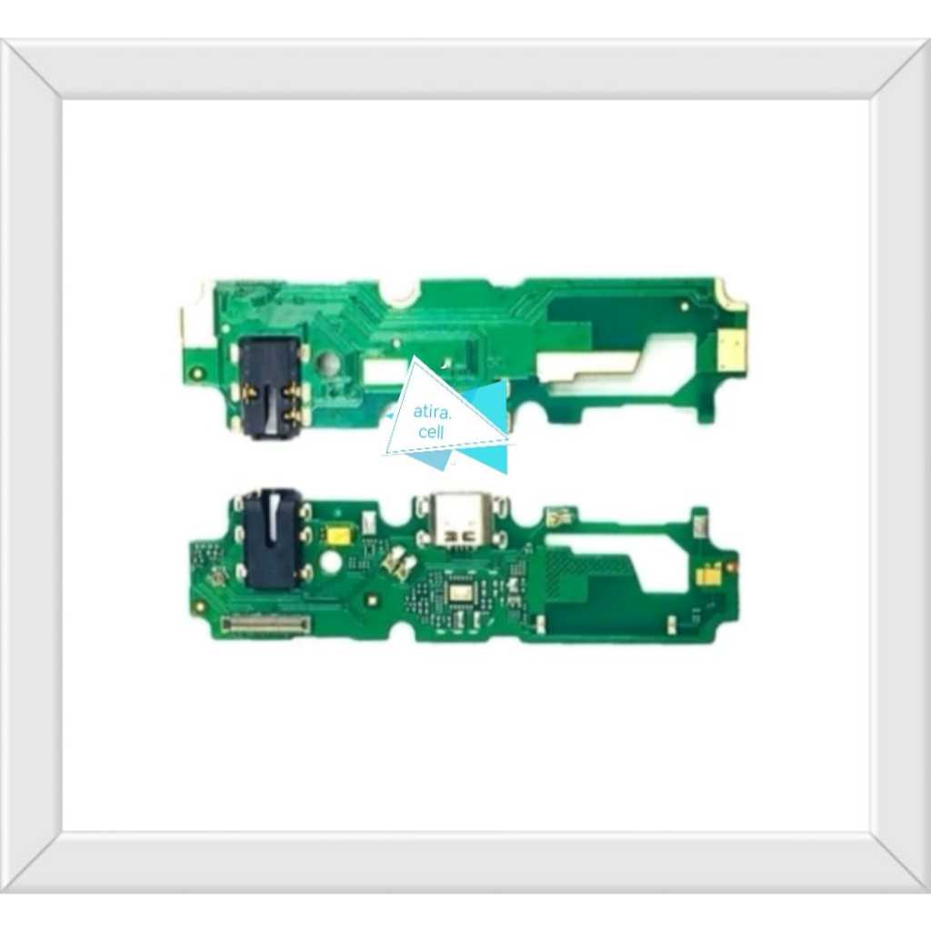 Flexible Cas Vivo Y12 Y15 Y17 Connektor Cas H/F + Mic