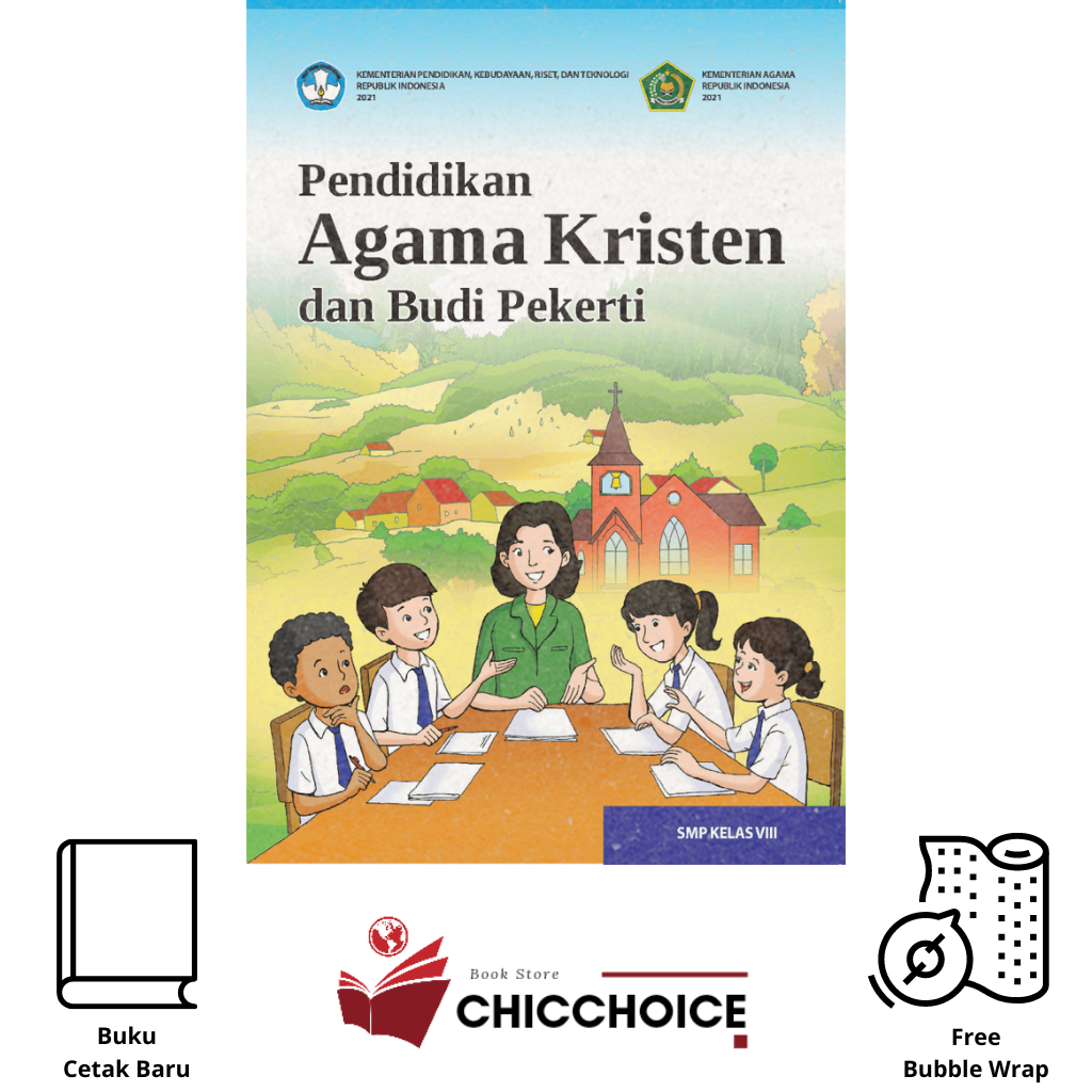 Buku Pendidikan Agama Kristen Kelas 8 SMP Kurikulum Merdeka