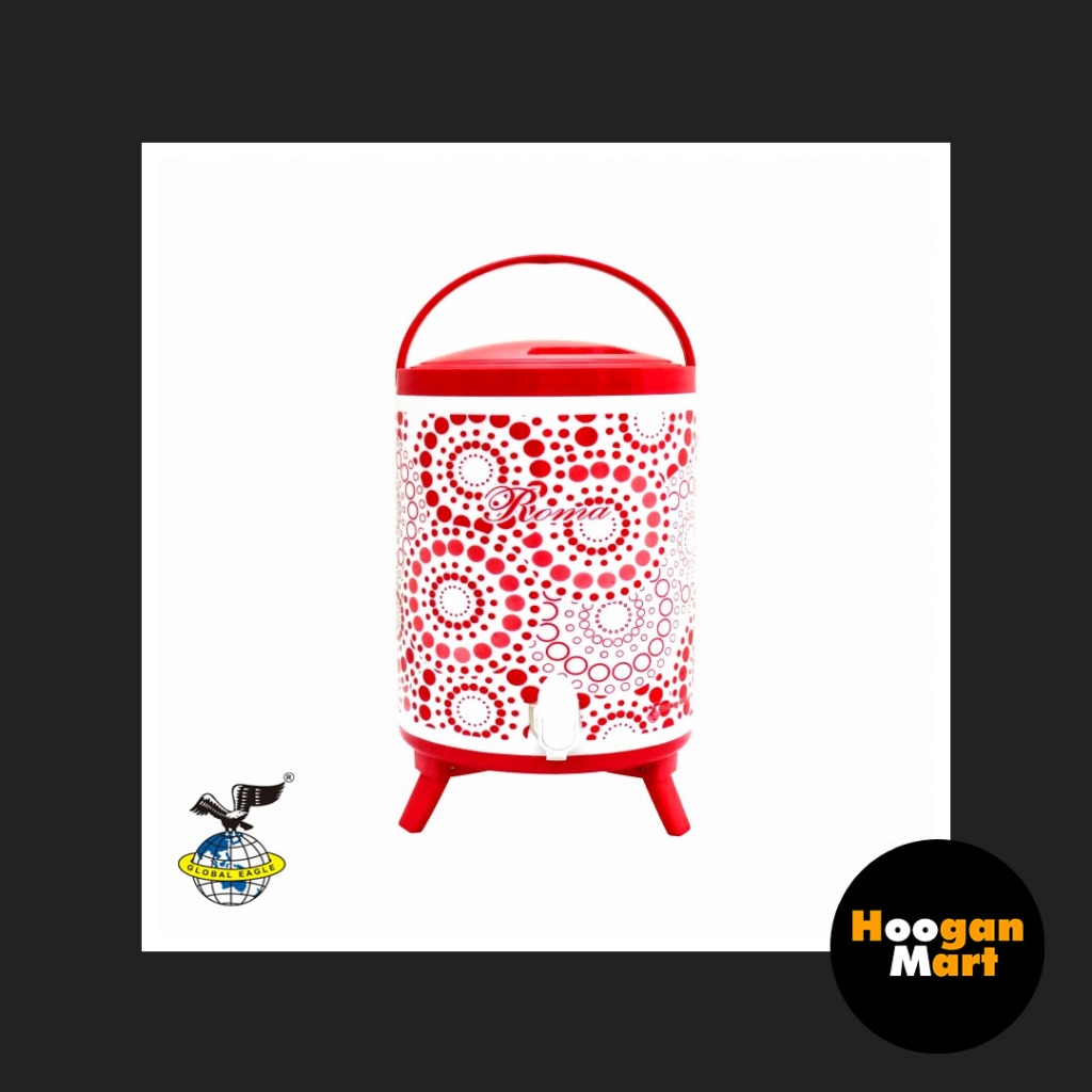 [ Drink Jar ] Tempat Air Panas Dingin Termos Roma 10 Liter - Global Eagle