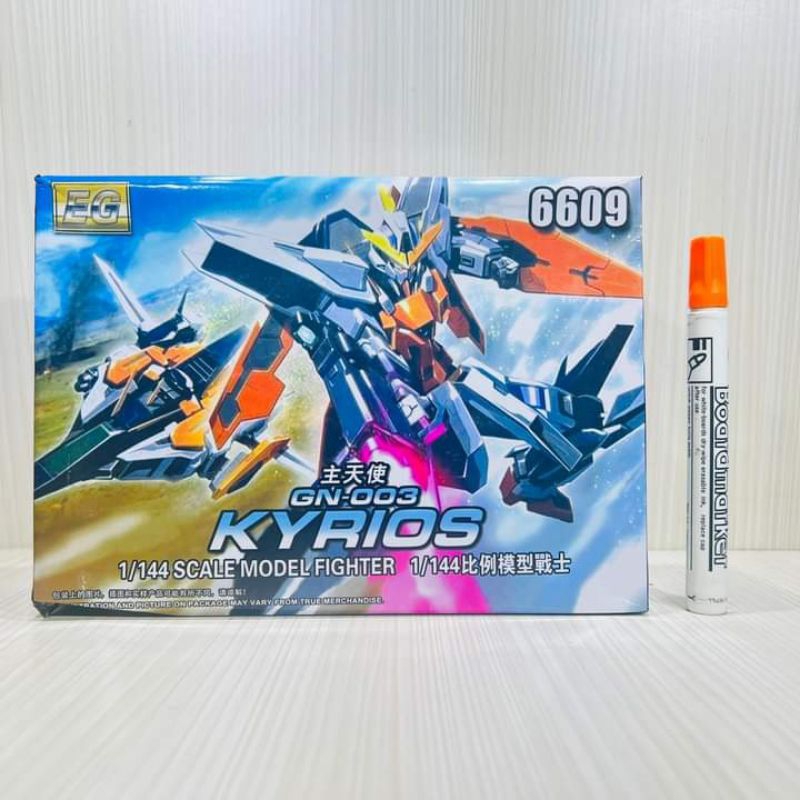 mainan model kit mokit mobile suit kyrios GN003 6609skala 1/144figure kitrobot rakit

#mokdelkit #mo