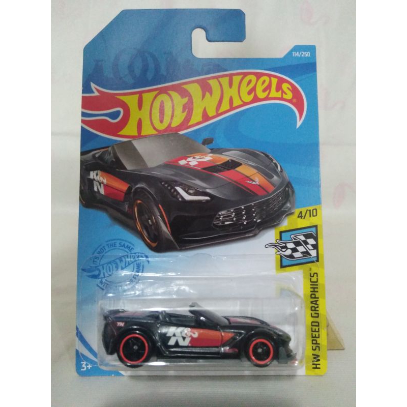 HOT WHEELS TREASURE HUNT SUPER THS CORVETTE C7 Z06 CONVERTIBLE