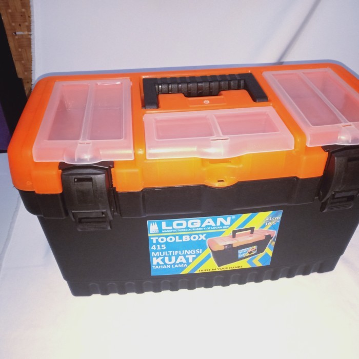 Tool Box Plastik 415 Logan /Tool Box /Kotak Peralatan /Kotak Perkakas
