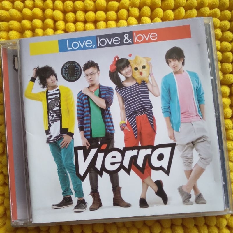 CD VIERRA ( LOVE, LOVE & LOVE )