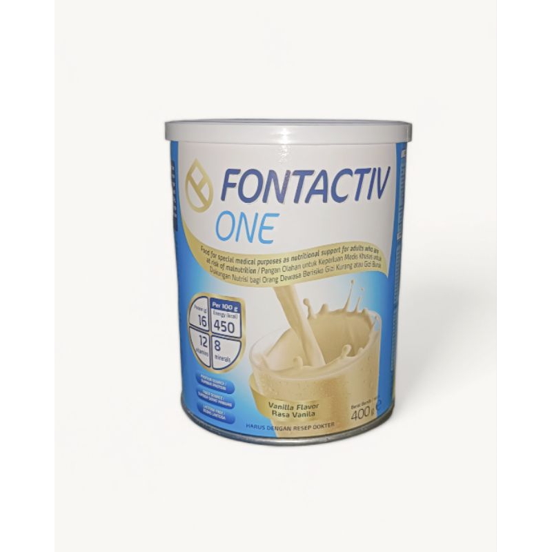 

FONTACTIV ONE 400gr, rasa Vanila, Exd Juni 2026.