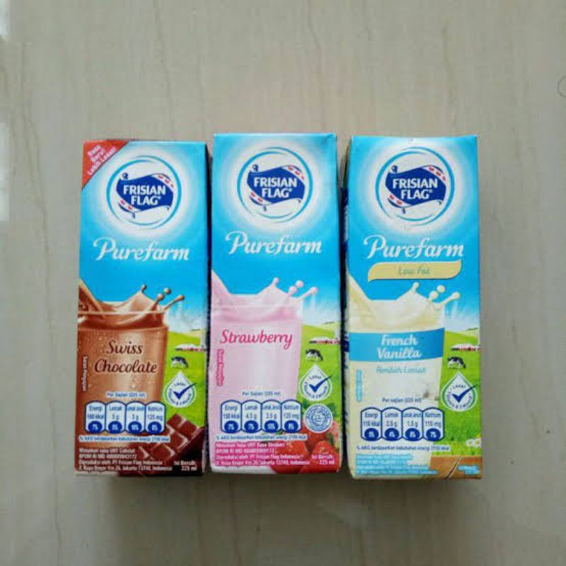 

susu Frisian flag kotak 225 ml