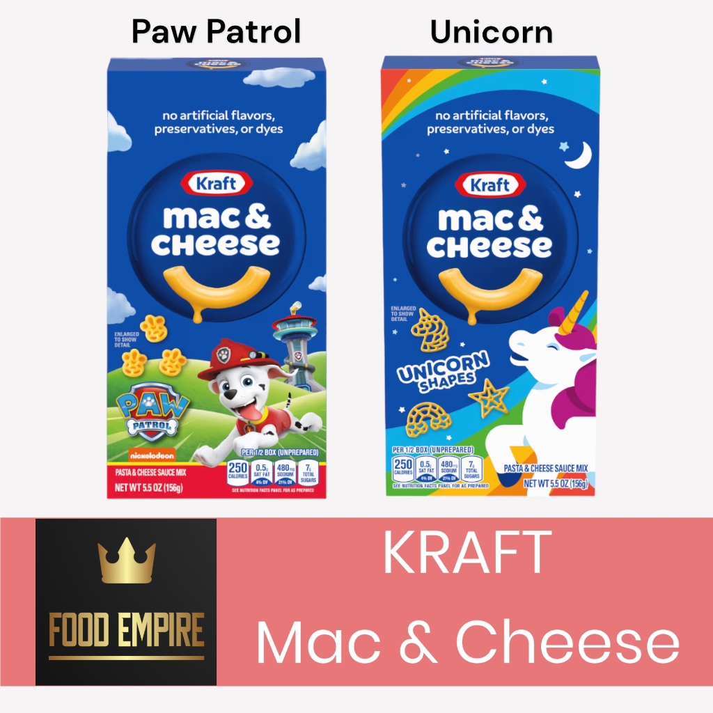 

KRAFT Macaroni & Cheese Dinner 5,5 oz | Mac and Cheese - USA