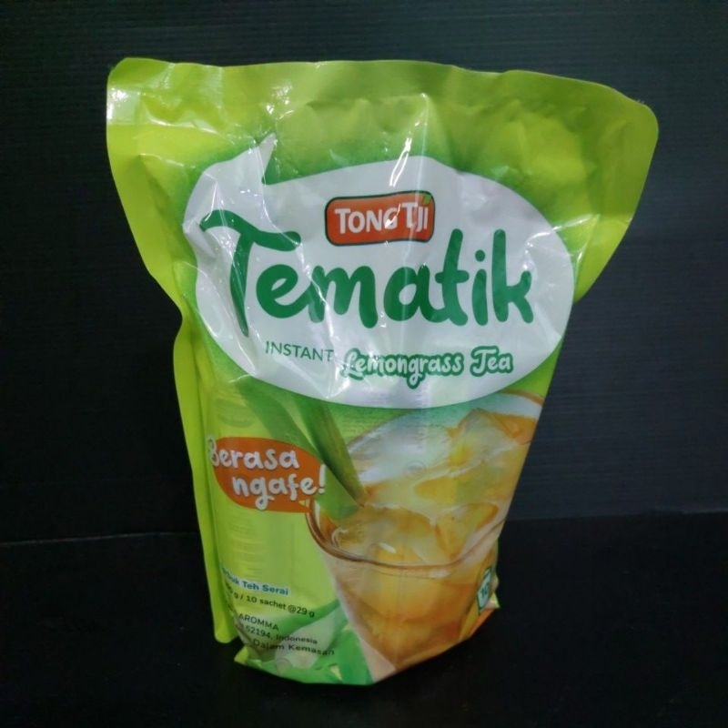 

Tong Tji Lemongrass tea 10 sachet @ 29gr dalam 1pack