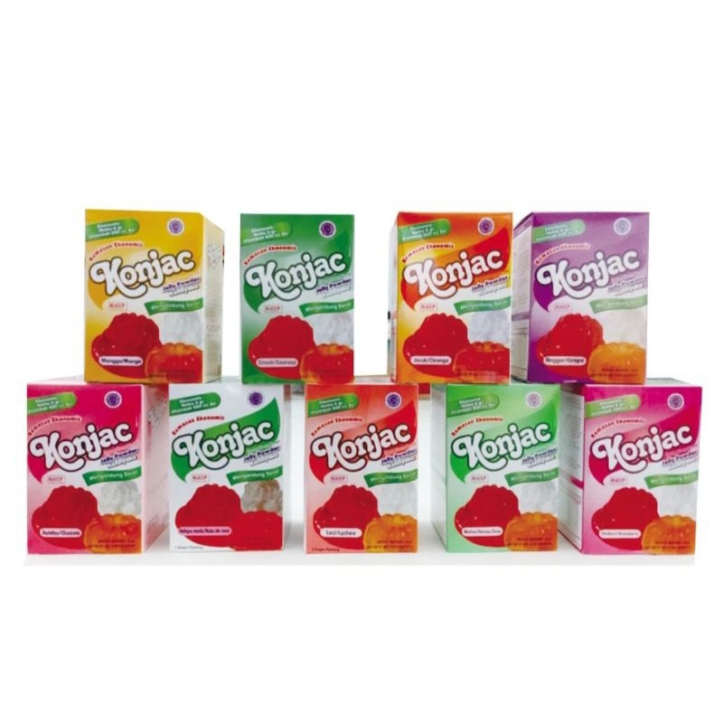 

JELLY KONJAC POWDER 1 BOX ISI 12 PCS.