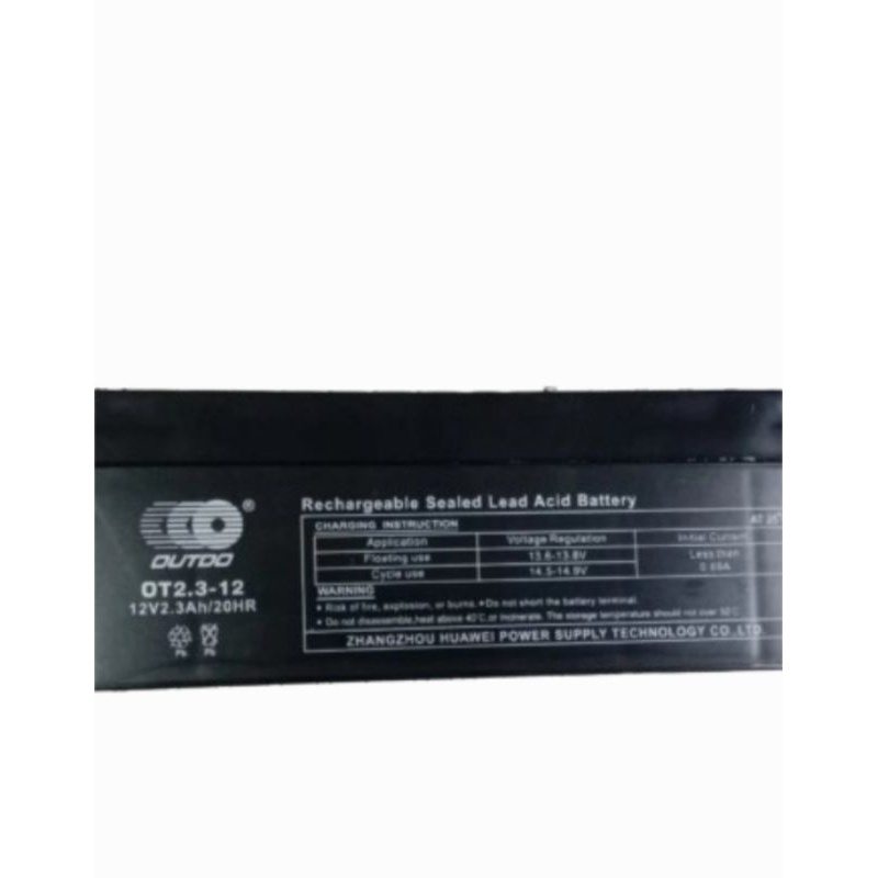 ACCU KERING OUTDO 12 VOLT 2,3 AHWARNA ACCU RANDOM