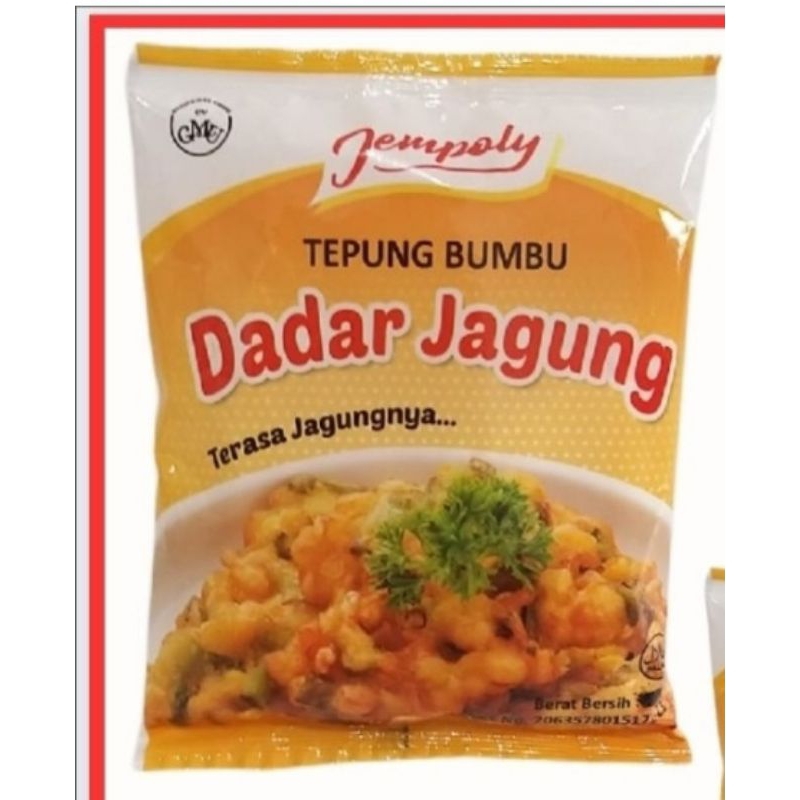 

Jempoly Tepung dadar jagung 100gr instan