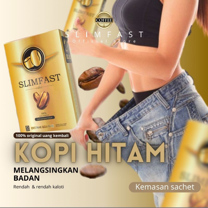 

KOPI HITAM KOPI CELUP SLIMFAST COFEEE DENGAN CAMPURAN SAYURAN DAN BUAH