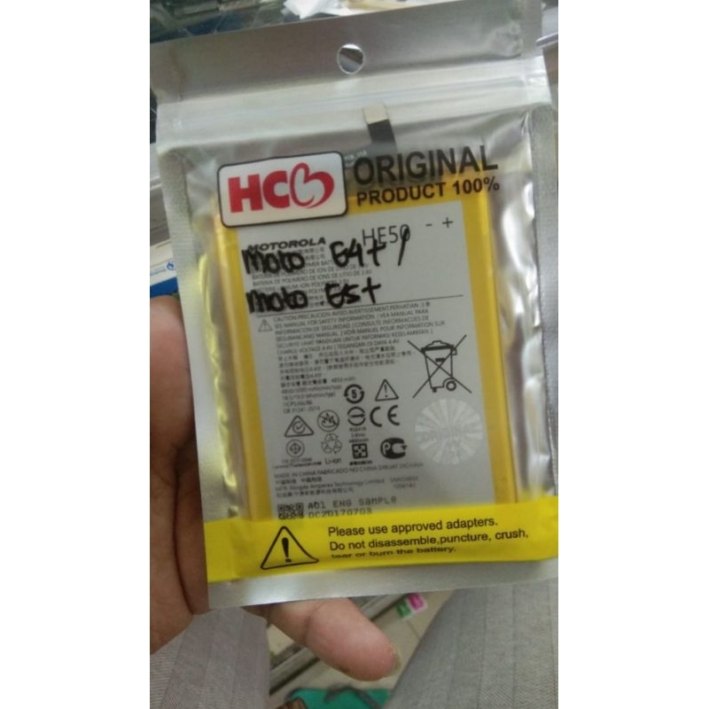 Bateeai Batre Batrai Motorola HE50 For Motorola E4 Plus / E5 Plus