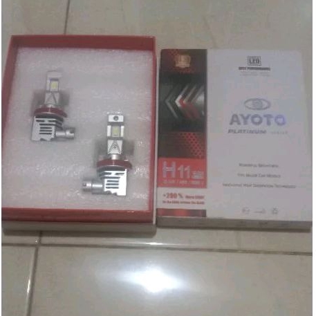 Lampu LED ayoto H11 putih
