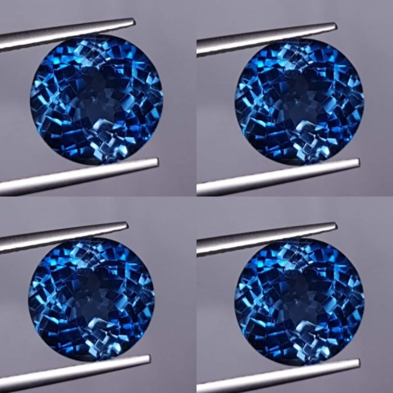 NATURAL BLUE TOPAS LONDON