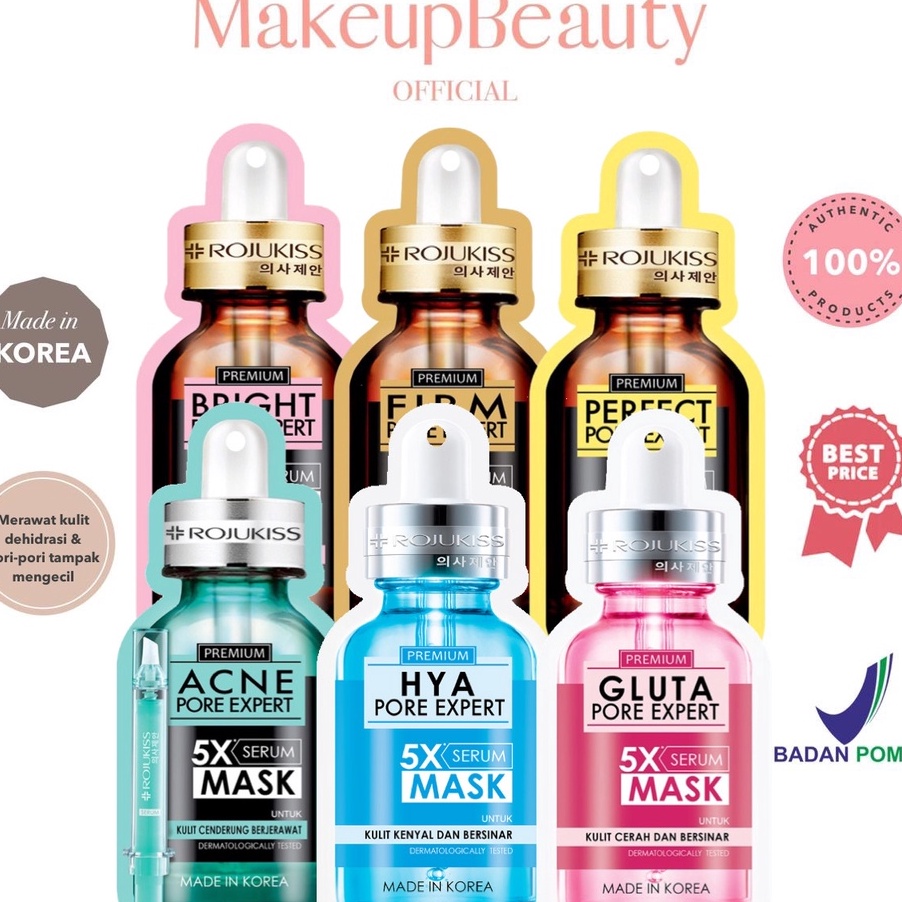 Free Ongkir ROJUKISS Premium Sheet Mask