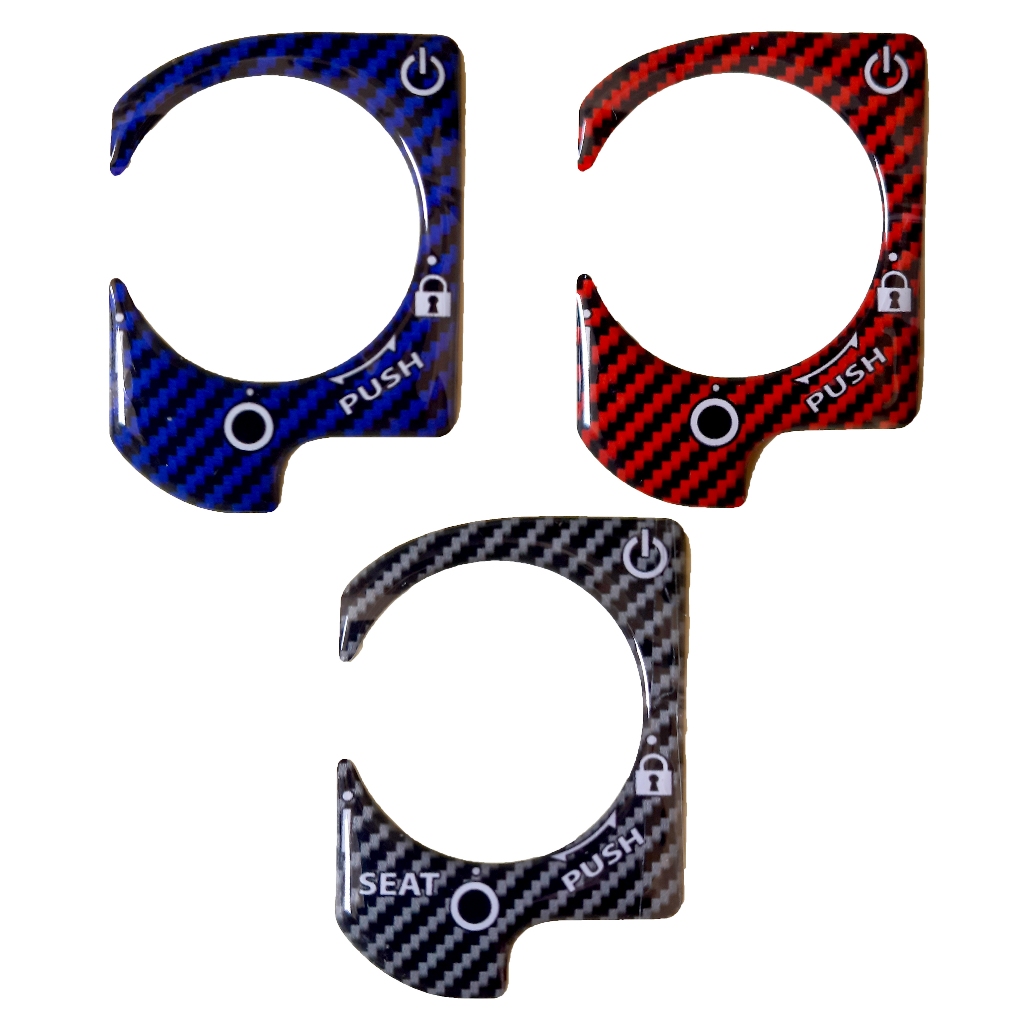 Stiker Timbul Kontak Keyless Vario 150, Scoopy / Stiker Emblem Kontak Keyless / Stiker Cover Kontak 