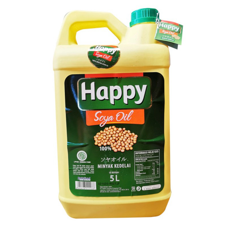 

Happy Soya Oil 5 liter/ Happy Salad Oil 5 lt