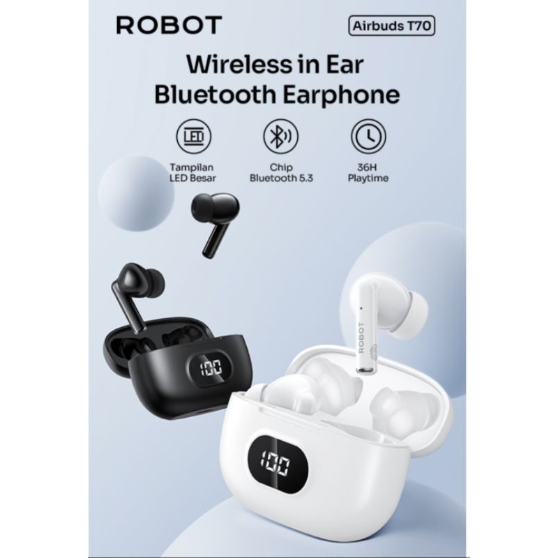Robot Earphone bluetooth T70
