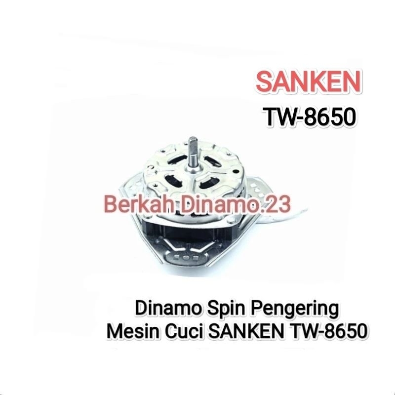 Dinamo Pengering Mesin Cuci SANKEN TW 8650 / TW-8650 Mesin Dinamo Spin Pengering Sanken Tw8650