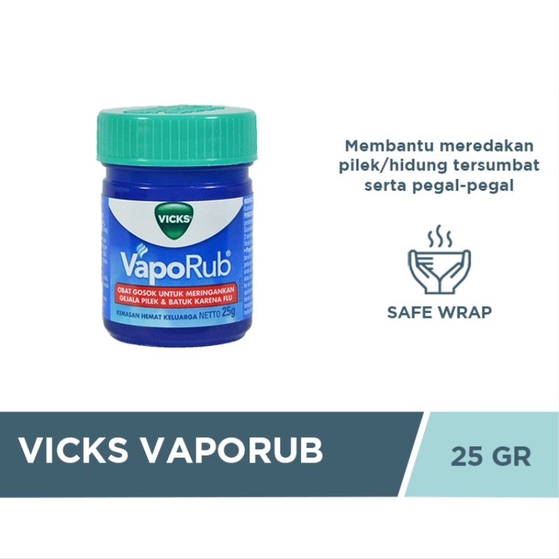VIKS Balsem gosok vapoRub 25 gr *termurah*