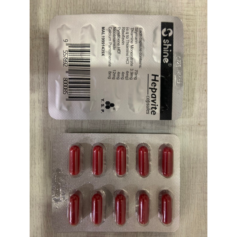 Hepavite 1 strip x 10 capsules malaysia