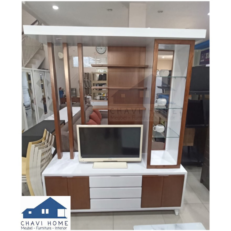 penyekat ruangan divider room partisi ruangan 2 sisi minimalis super mewah uk 160cm