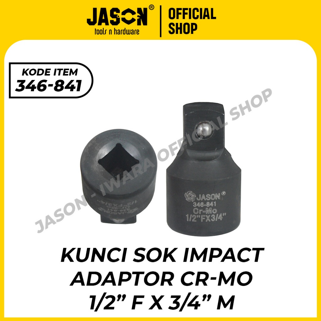 JASON KUNCI SOK IMPACT ADAPTOR CR-MO
