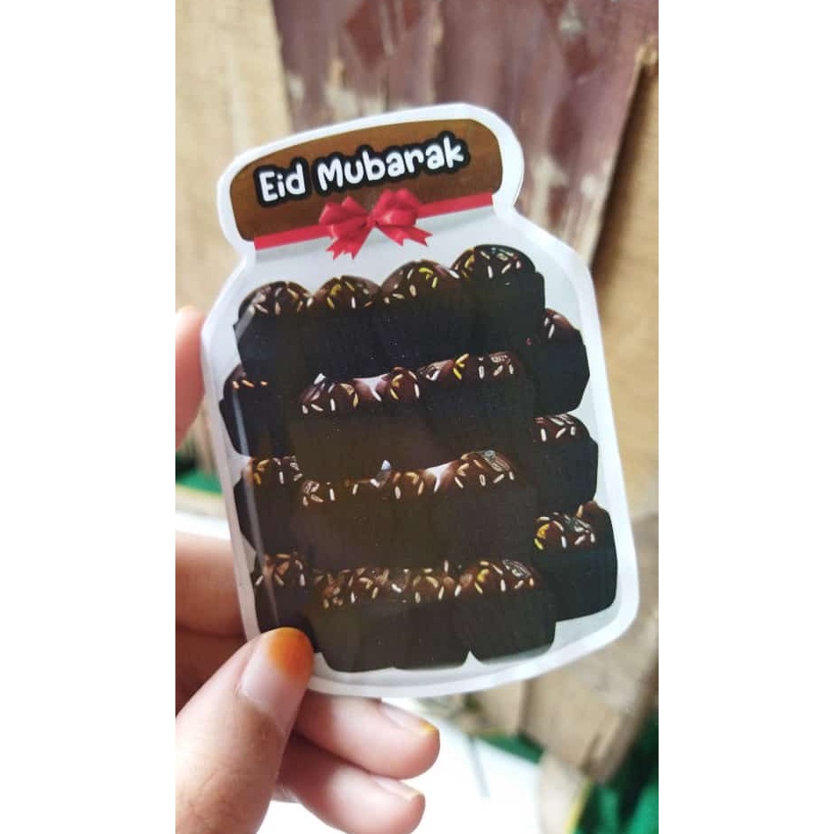 

KODE C75D 5pcs Amplop Lebaran Kue Toples 3D Bolak balik uk 7x95 cm motif depan belakang angpao idul fitri