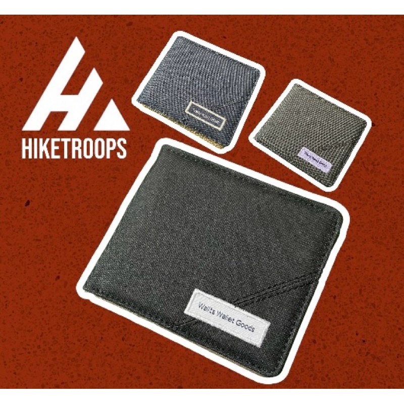 Hiketroops Dompet Lipat Pria wanita Wallts Keio wallet