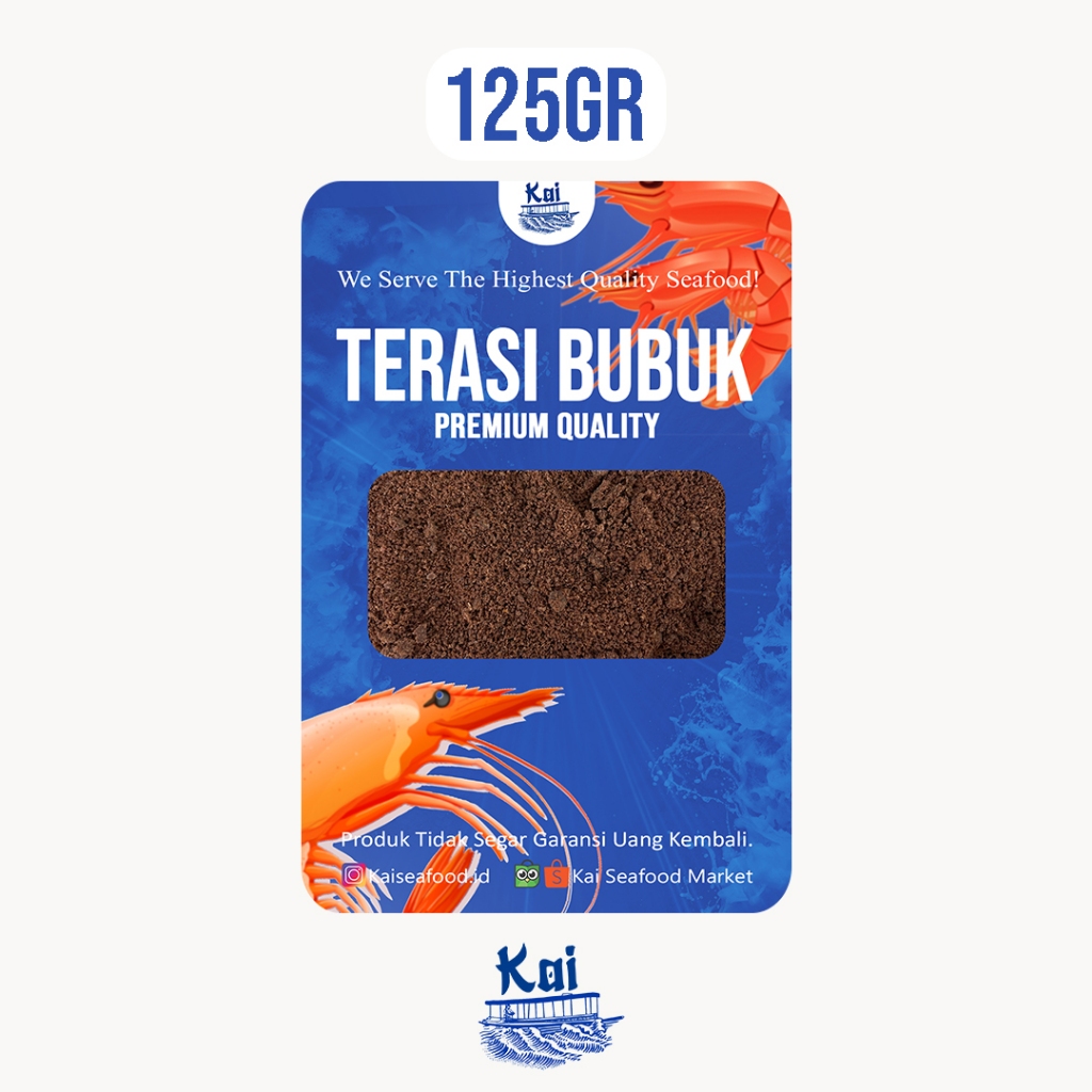 

Kai Seafood - Terasi Bubuk Pontianak Netto 125gr