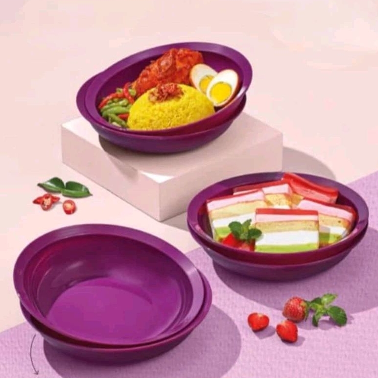 Crescendo Plate Tupperware/ Piring