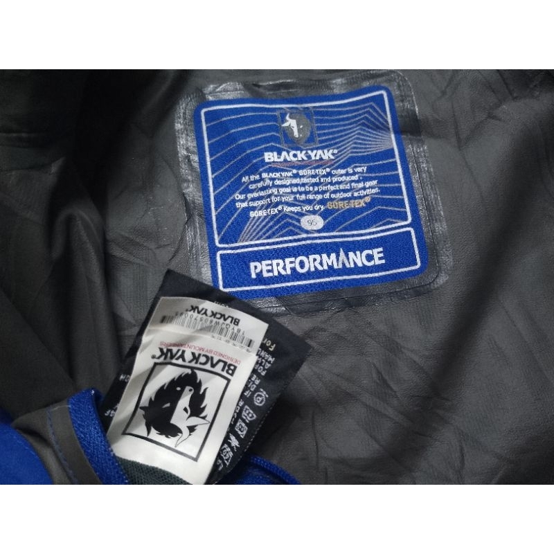 jaket gunung black yak goretex