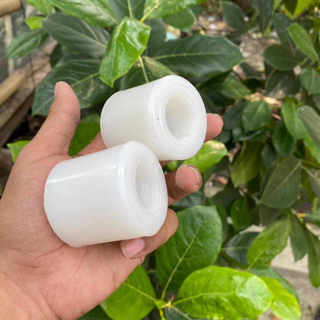 Sok teflon 3/4 isolator penangkal petir / sock isolator anti petir sambungan pipa penangkal petir