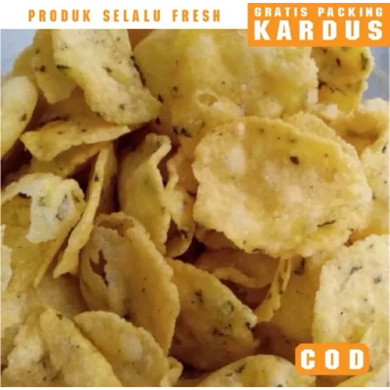 

KERIPIK COMRING (COMBRO KERING) 500gr